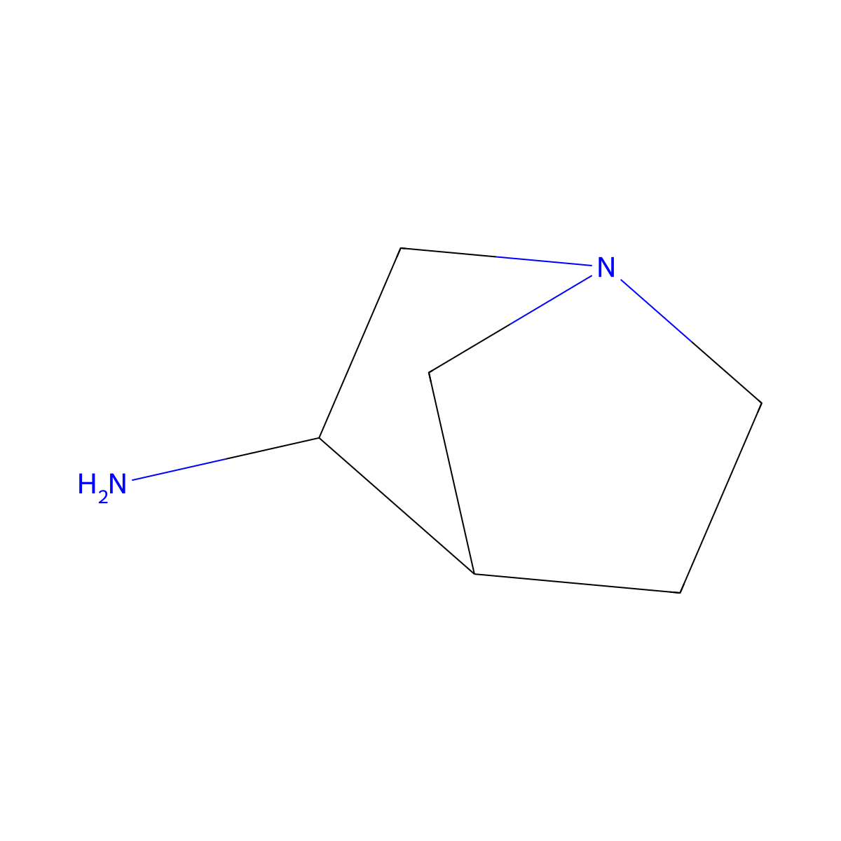 (3S,4R)-1-Azabicyclo[2.2.1]heptan-3-amine molecular structure, CAS 508209-67-4