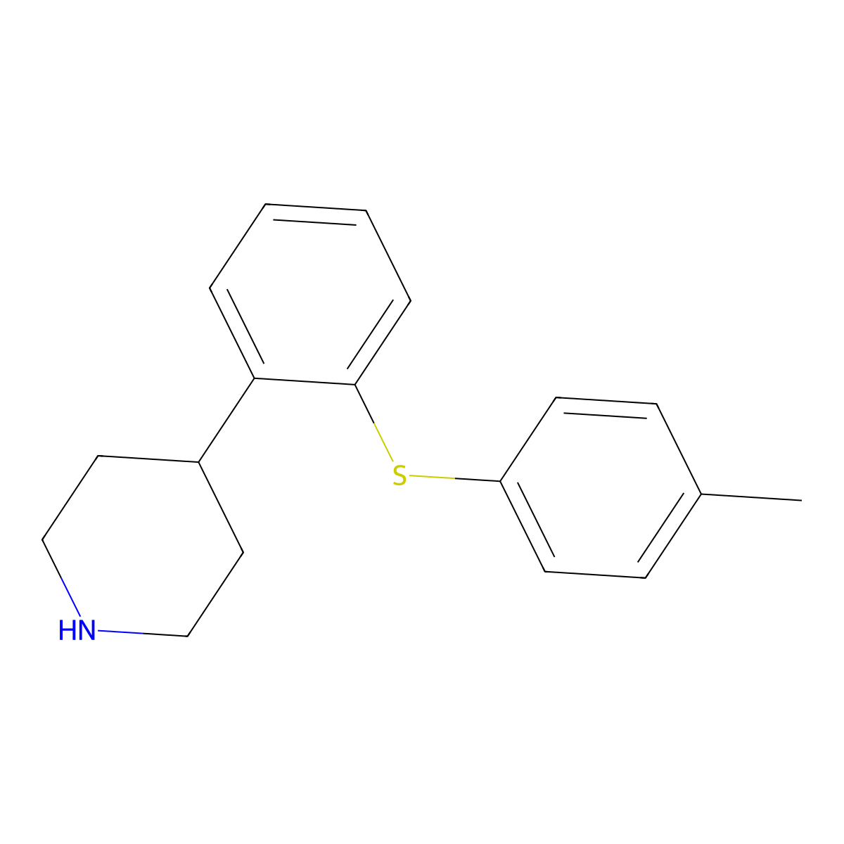 Tedatioxetine molecular structure, CAS 508233-95-2