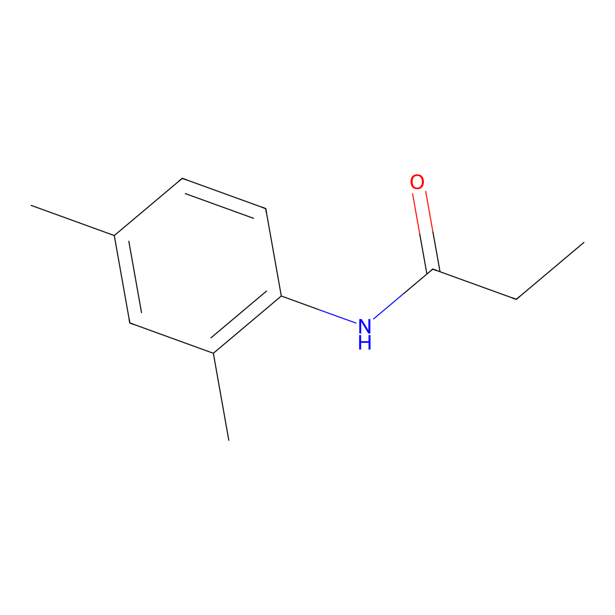 2',4'-Dimethylpropionanilide molecular structure, CAS 50824-87-8