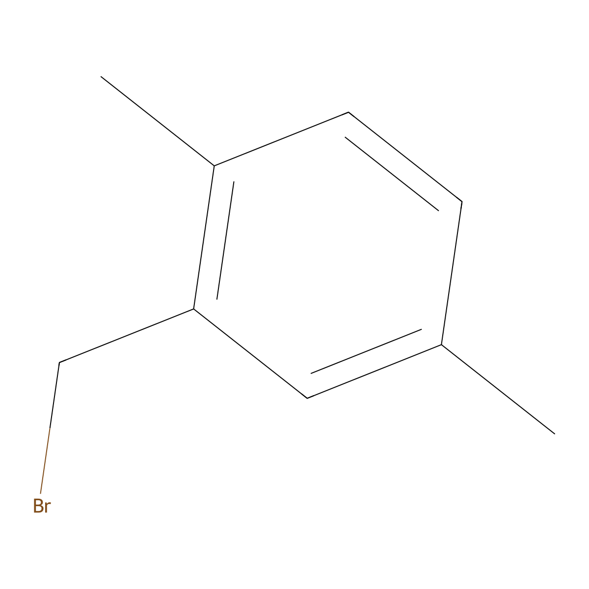 2-(Bromomethyl)-1,4-dimethylbenzene molecular structure, CAS 50837-53-1