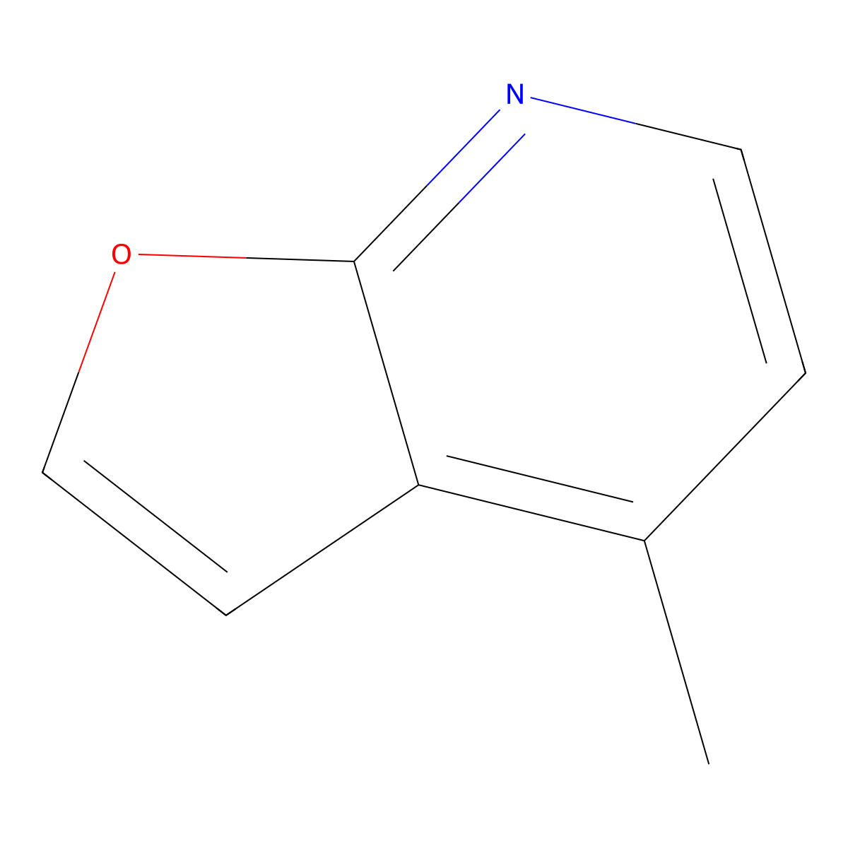 4-Methylfuro[2,3-b]pyridine molecular structure, CAS 50839-94-6