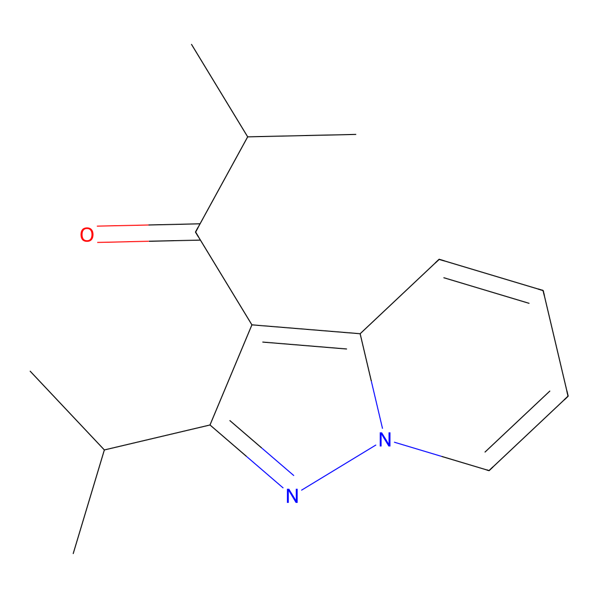 Ibudilast molecular structure, CAS 50847-11-5