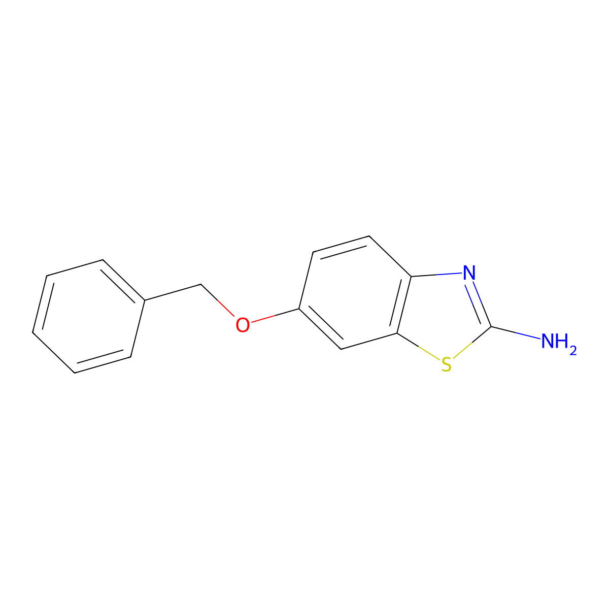 6-(Benzyloxy)benzo[d]thiazol-2-amine molecular structure, CAS 50851-01-9