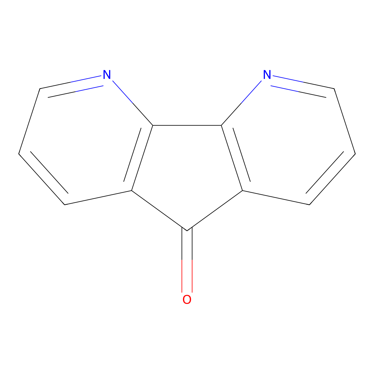 4,5-Diazafluoren-9-one molecular structure, CAS 50890-67-0