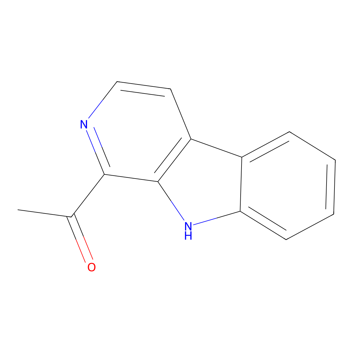1-Acetyl-Beta-Carboline molecular structure, CAS 50892-83-6