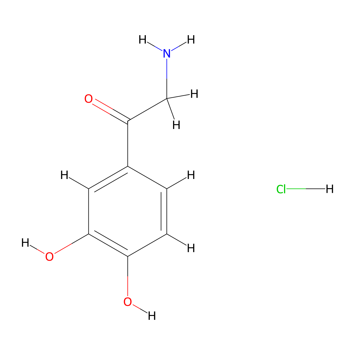 Noradenalone hydrochloride molecular structure, CAS 5090-29-9