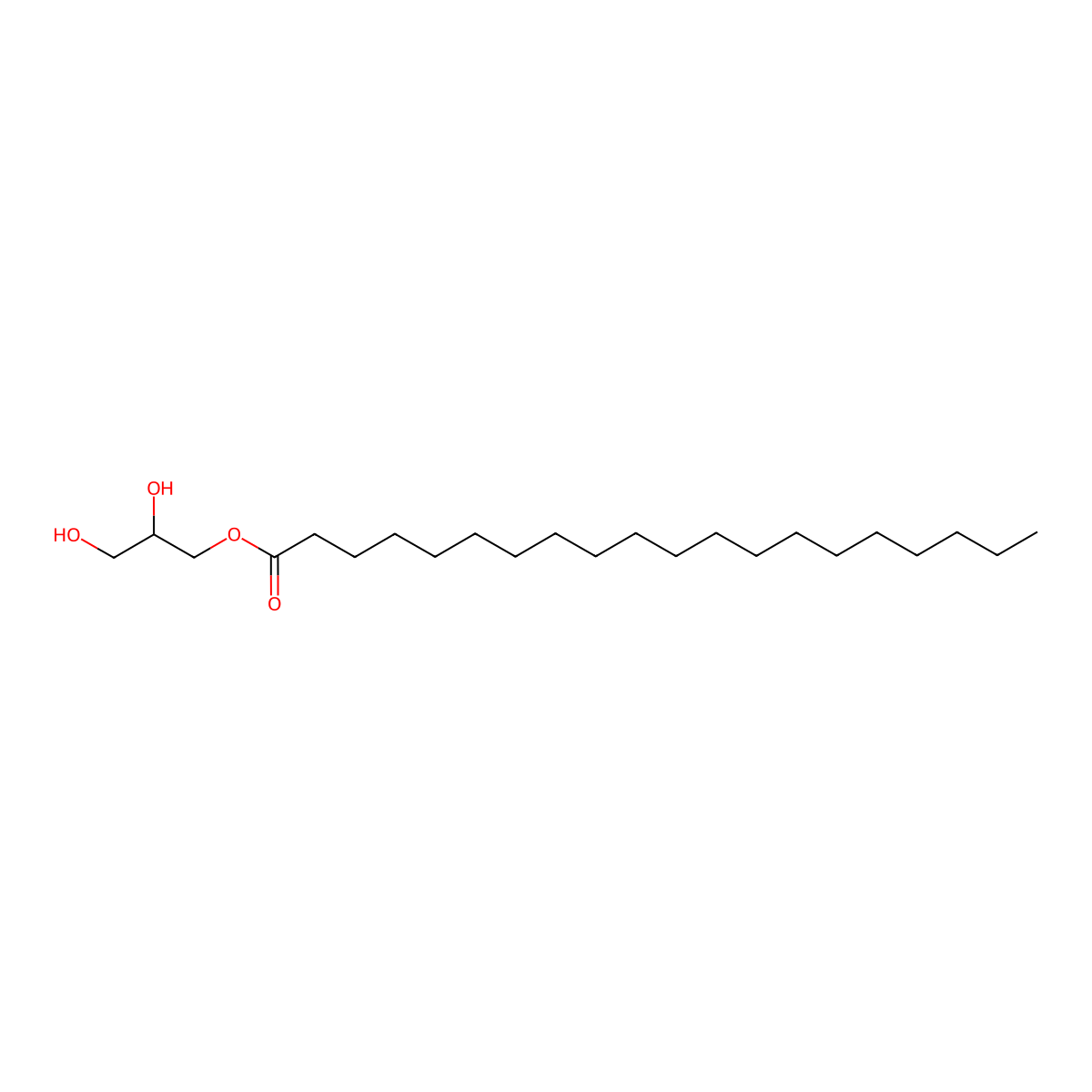 Glyceryl Arachidate molecular structure, CAS 50906-68-8