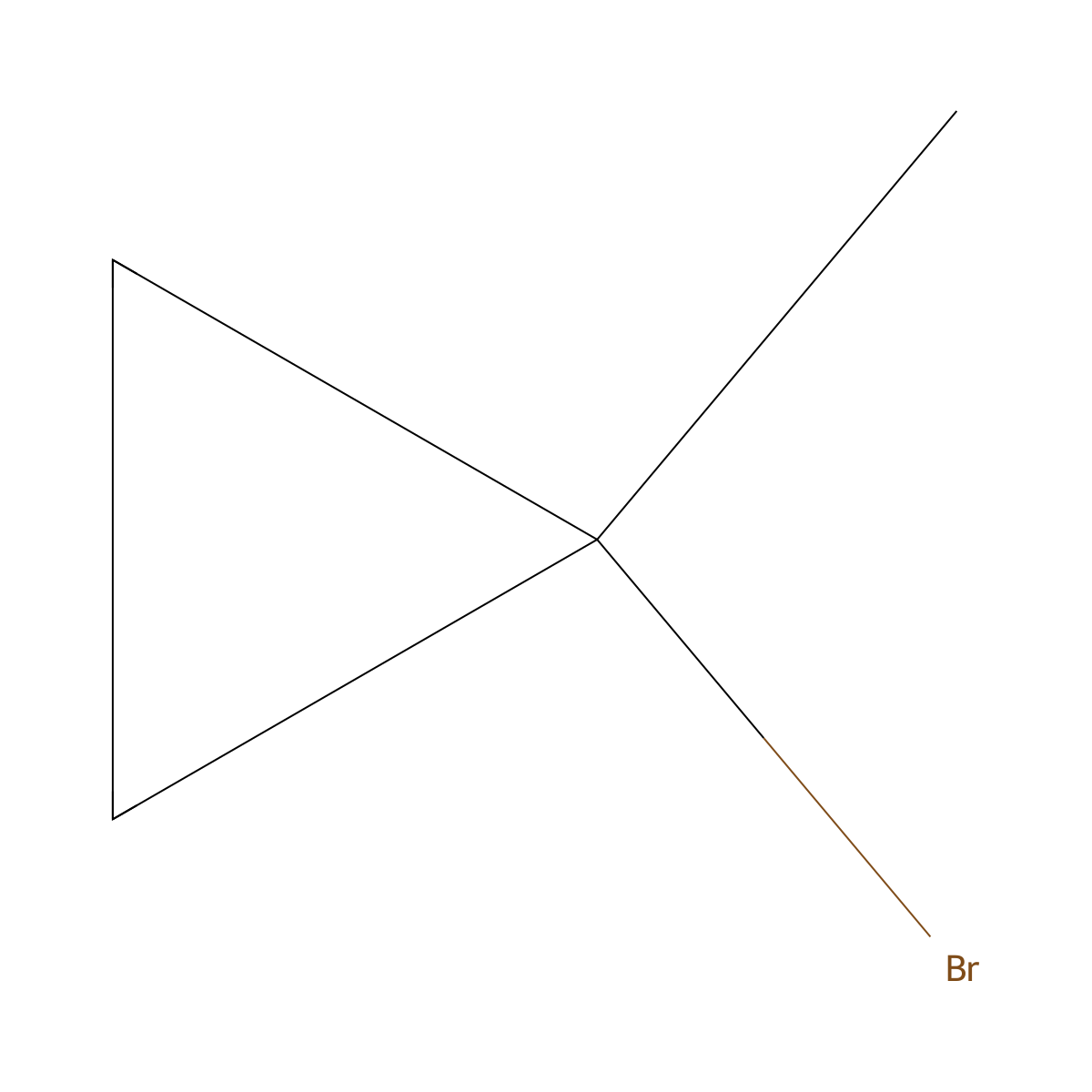1-Bromo-1-methylcyclopropane molecular structure, CAS 50915-27-0