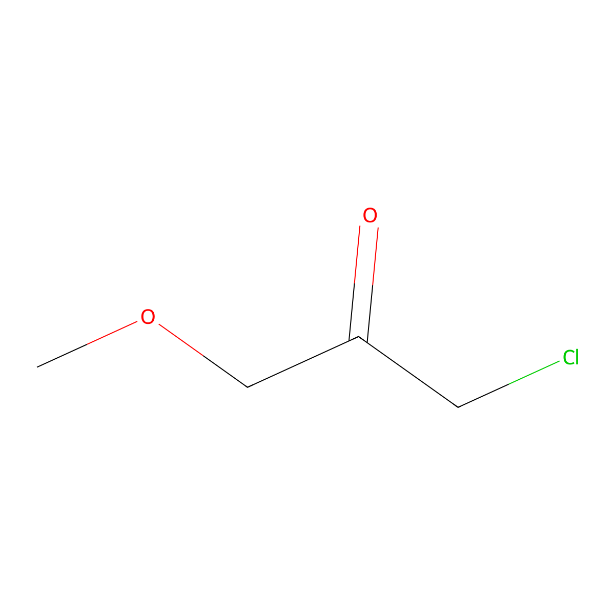 1-Chloro-3-methoxypropan-2-one molecular structure, CAS 50918-61-1