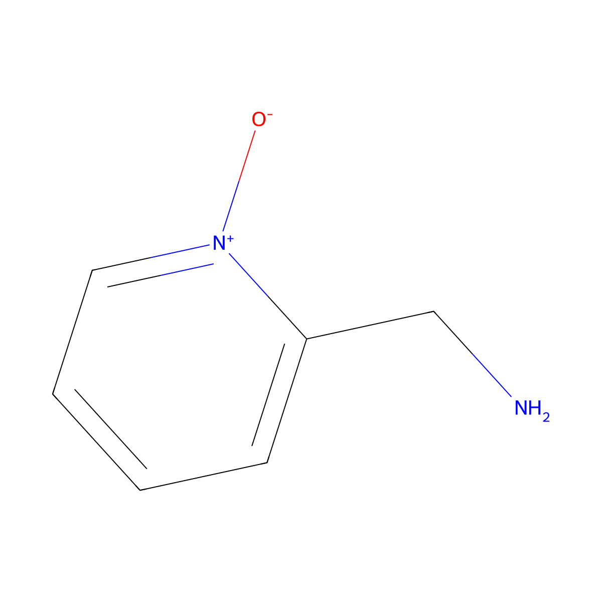 2-(Aminomethyl)pyridine 1-oxide molecular structure, CAS 50921-45-4