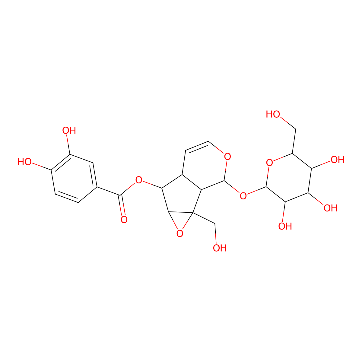 Verproside molecular structure, CAS 50932-20-2