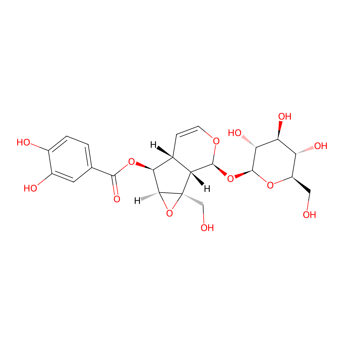 Verproside molecular structure, CAS 50932-20-2