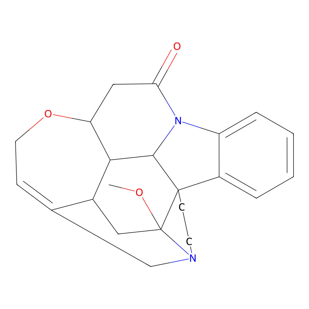 16-Methoxystrychnine molecular structure, CAS 5096-72-0