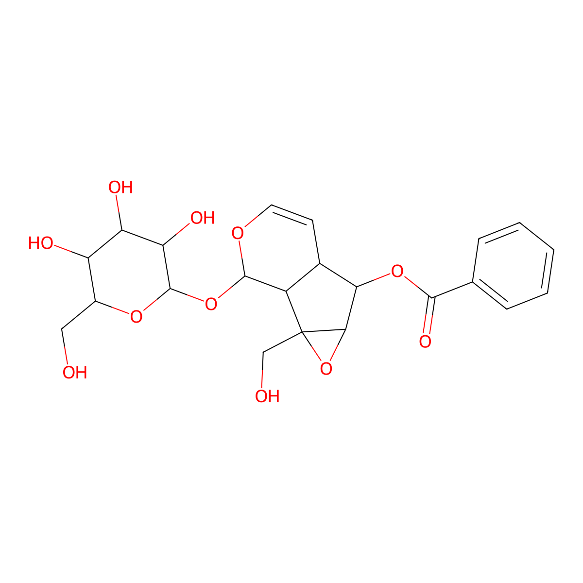 Veronicoside molecular structure, CAS 50981-09-4