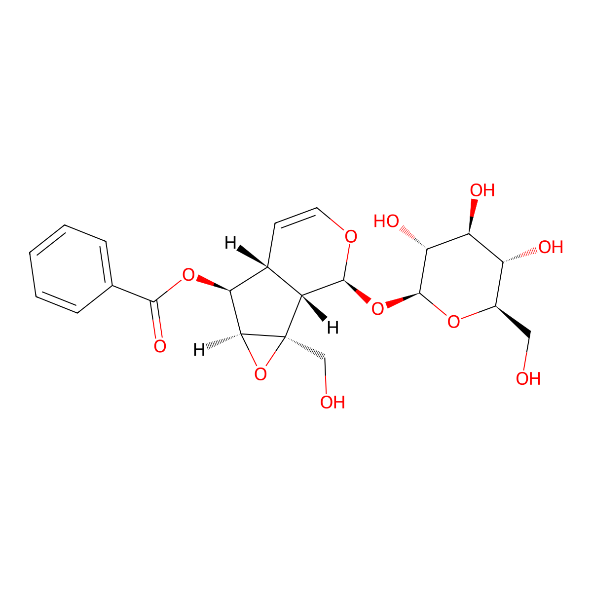 Veronicoside molecular structure, CAS 50981-09-4