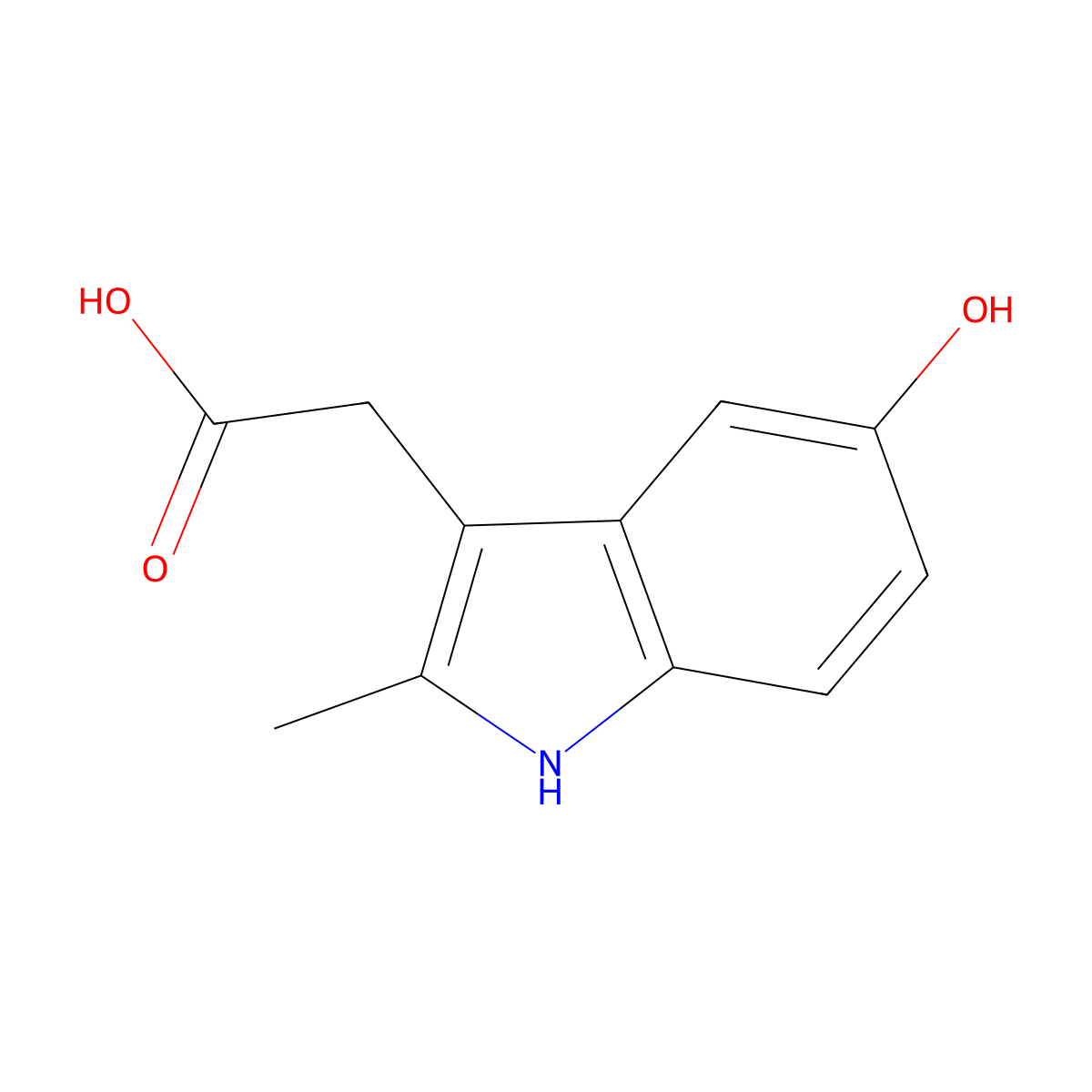 O-Desmethyl-N-deschlorobenzoyl Indomethacin molecular structure, CAS 50995-53-4