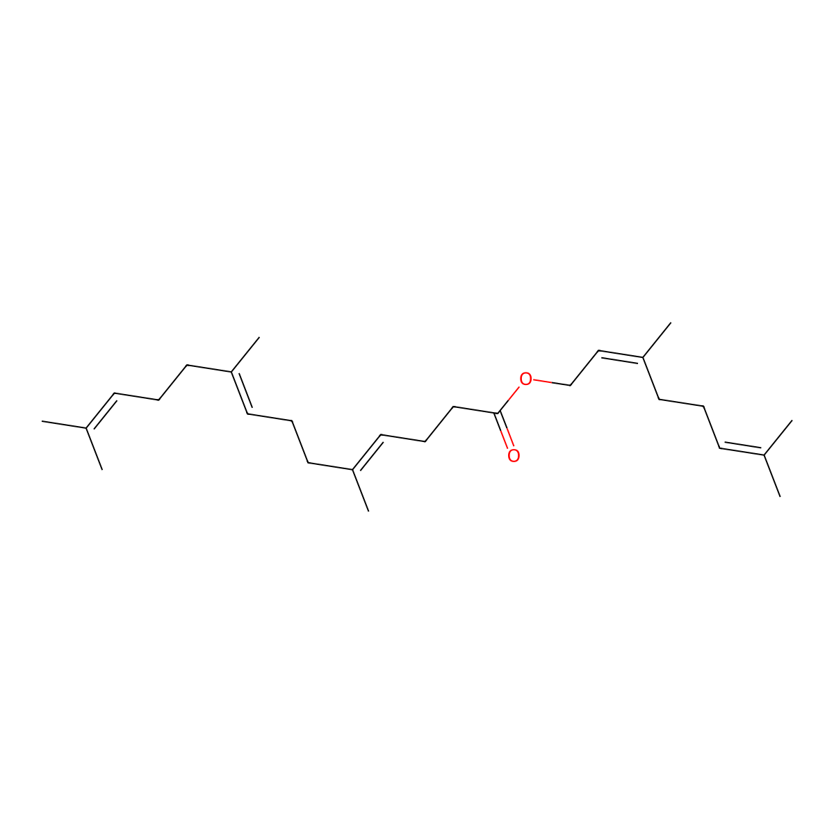 Gefarnate molecular structure, CAS 51-77-4