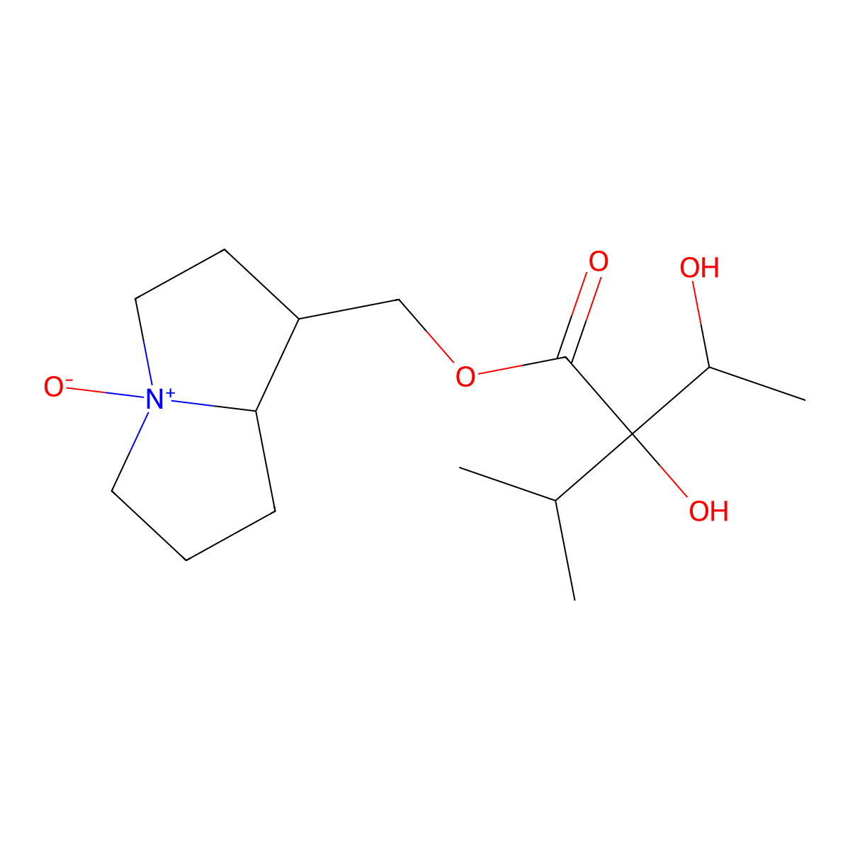 Trachelanthine molecular structure, CAS 510-19-0