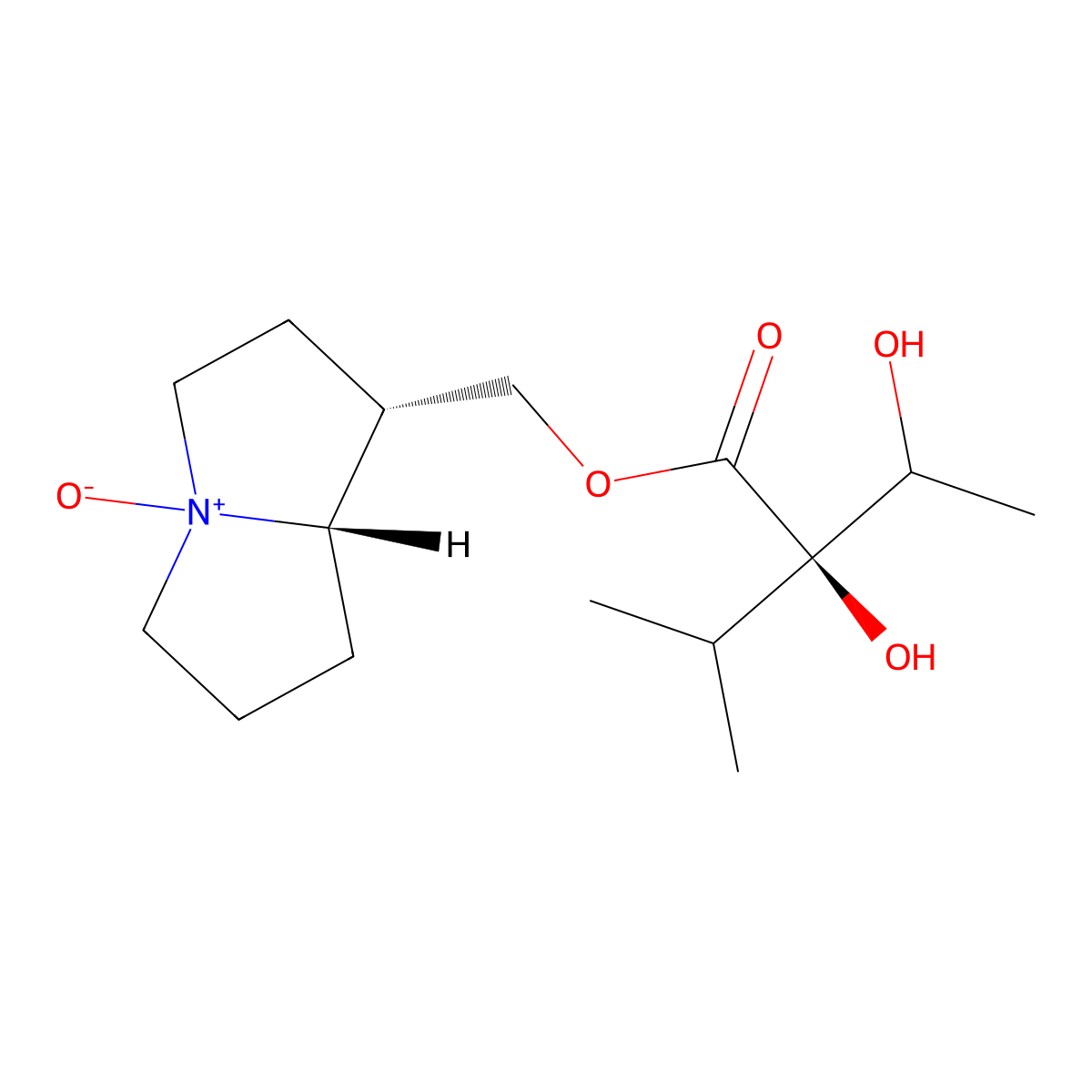 Trachelanthine molecular structure, CAS 510-19-0