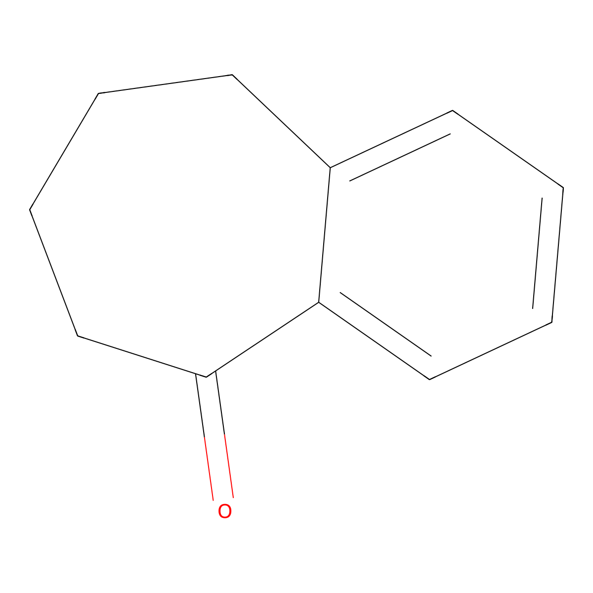 Benzosuberone molecular structure, CAS 51007-52-4