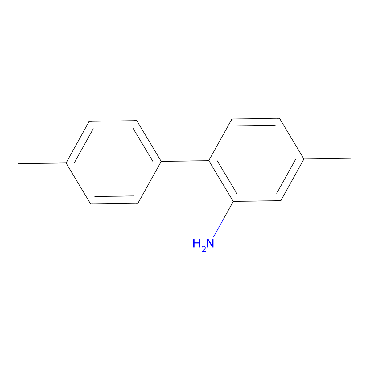 4,4'-Dimethyl[1,1'-biphenyl]-2-amine molecular structure, CAS 5101-15-5