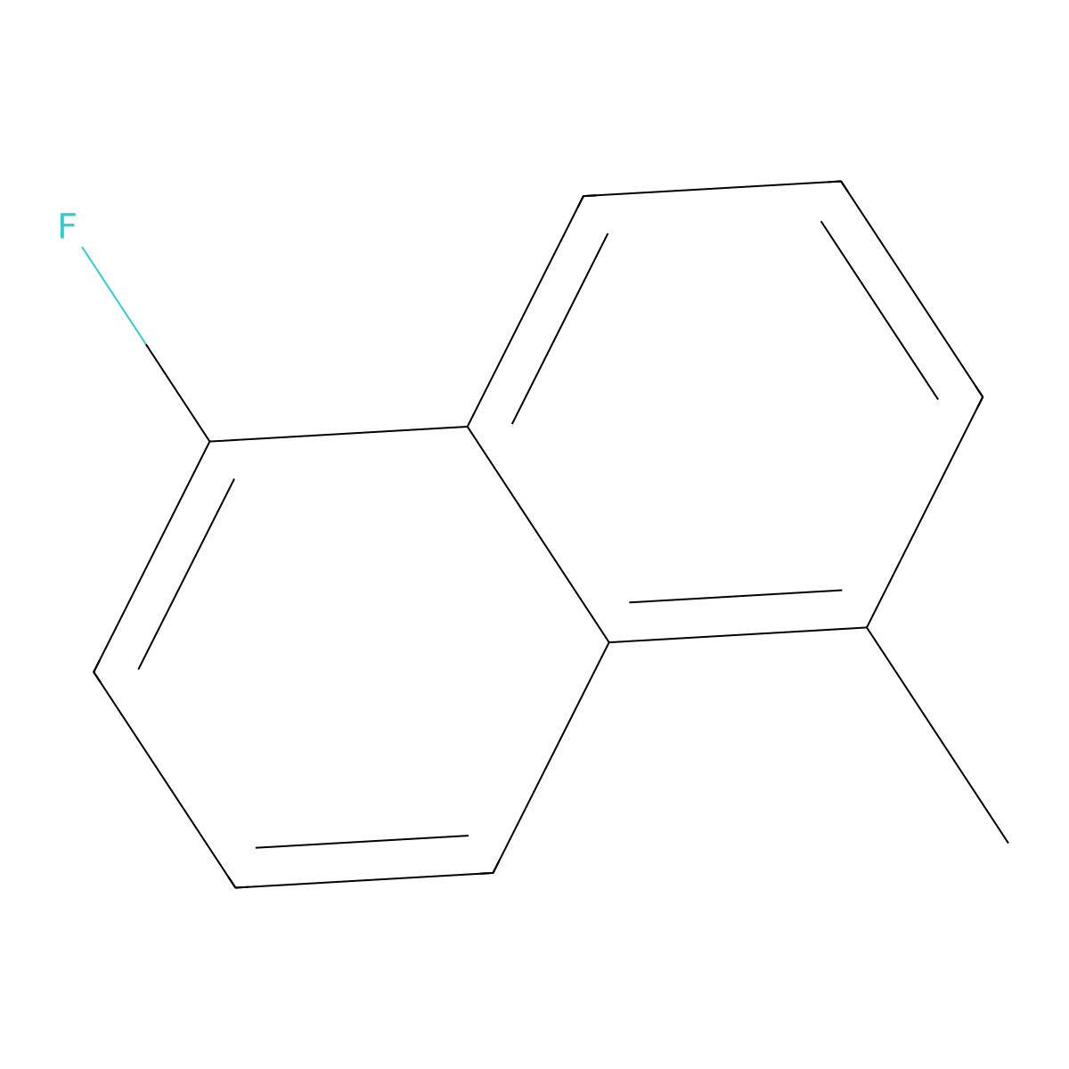 1-Fluoro-5-methylnaphthalene molecular structure, CAS 51010-55-0