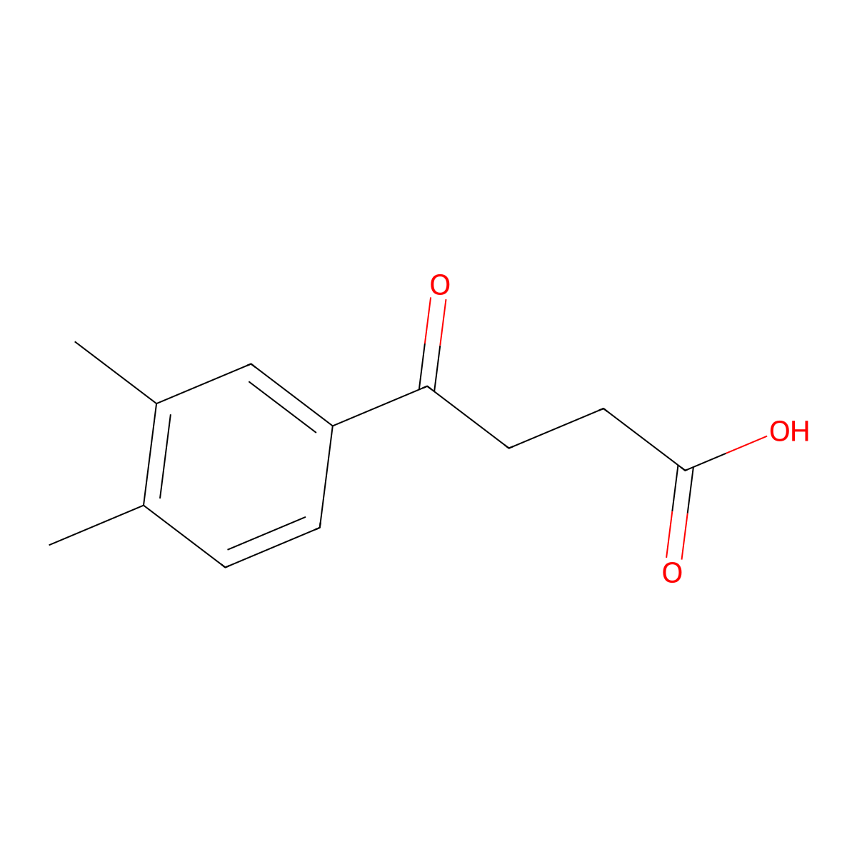 4-(3,4-Dimethylphenyl)-4-oxobutanoic acid molecular structure, CAS 51036-98-7