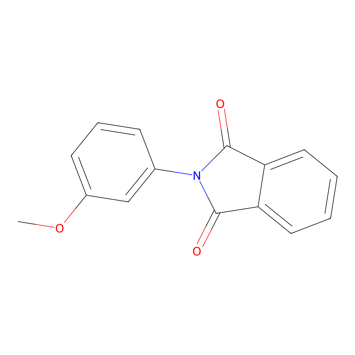 2-(3-methoxyphenyl)-1H-isoindole-1,3(2H)-dione molecular structure, CAS 5104-44-9
