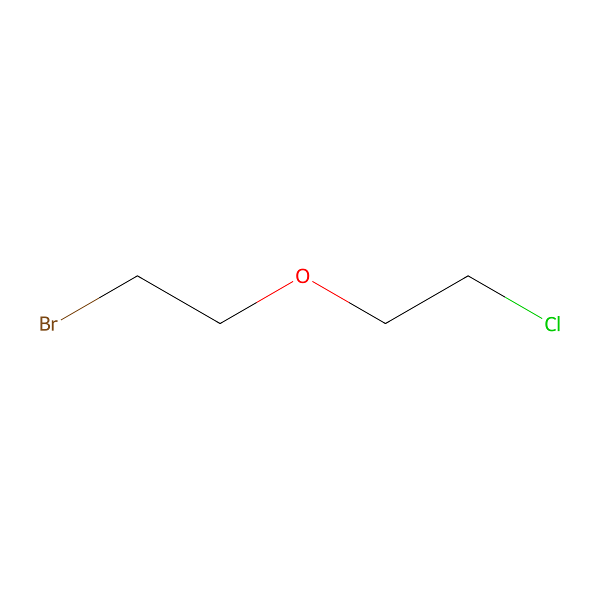 1-Bromo-2-(2-chloroethoxy)ethane molecular structure, CAS 51070-66-7