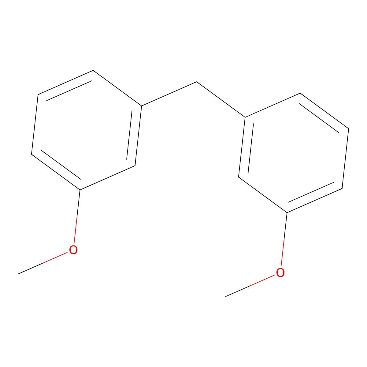1-Methoxy-3-[(3-methoxyphenyl)methyl]benzene molecular structure, CAS 51095-48-8