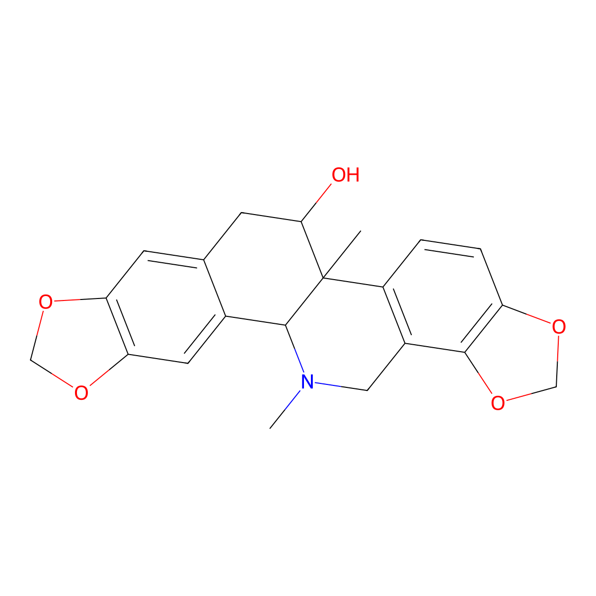 (11alpha)-13-Methylchelidonine molecular structure, CAS 51095-71-7