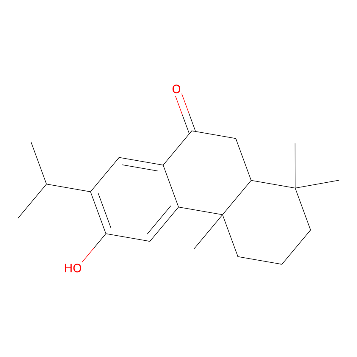 Sugiol molecular structure, CAS 511-05-7