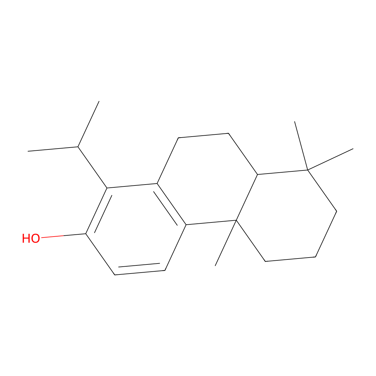 (+)-Totarol molecular structure, CAS 511-15-9