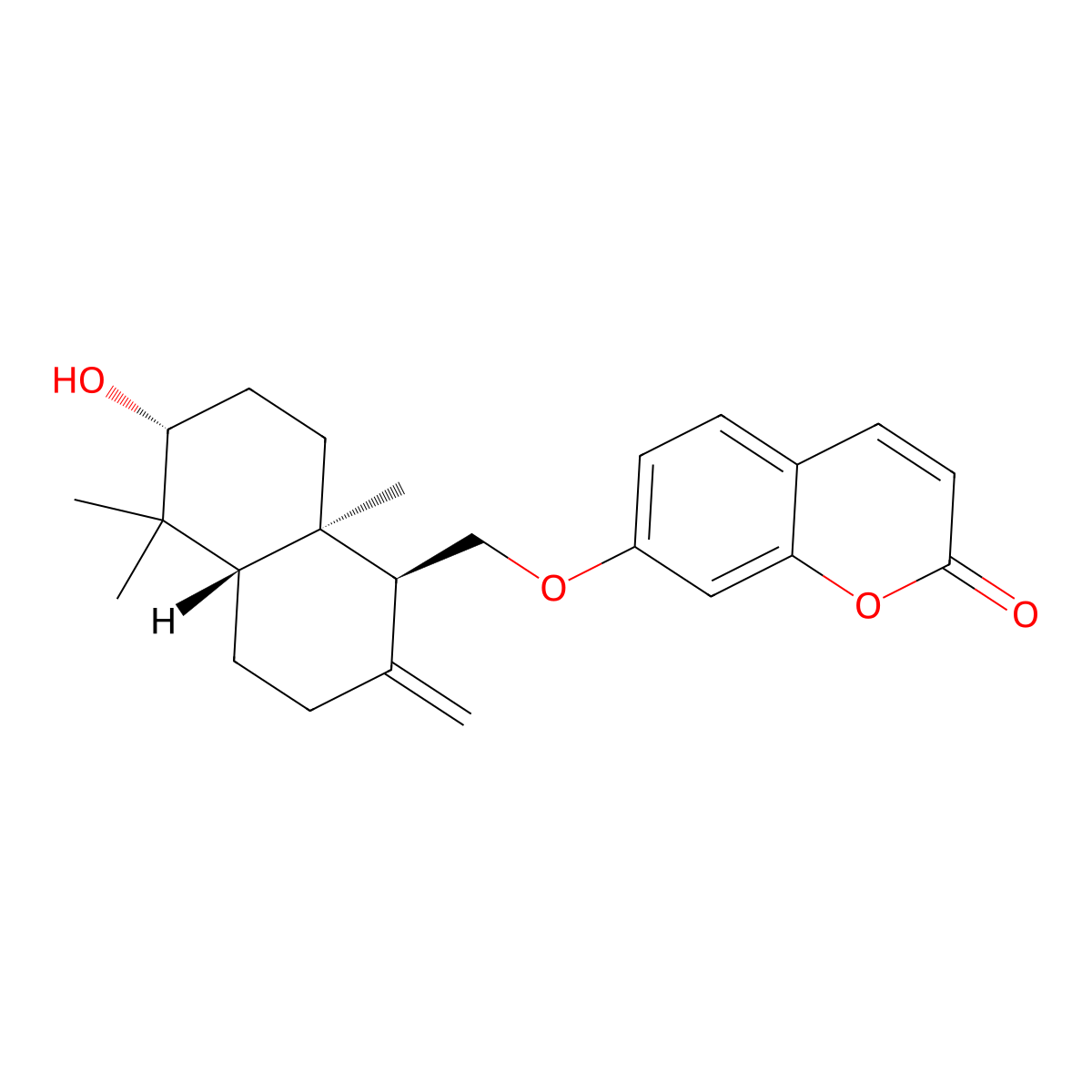 Farnesiferol A molecular structure, CAS 511-33-1