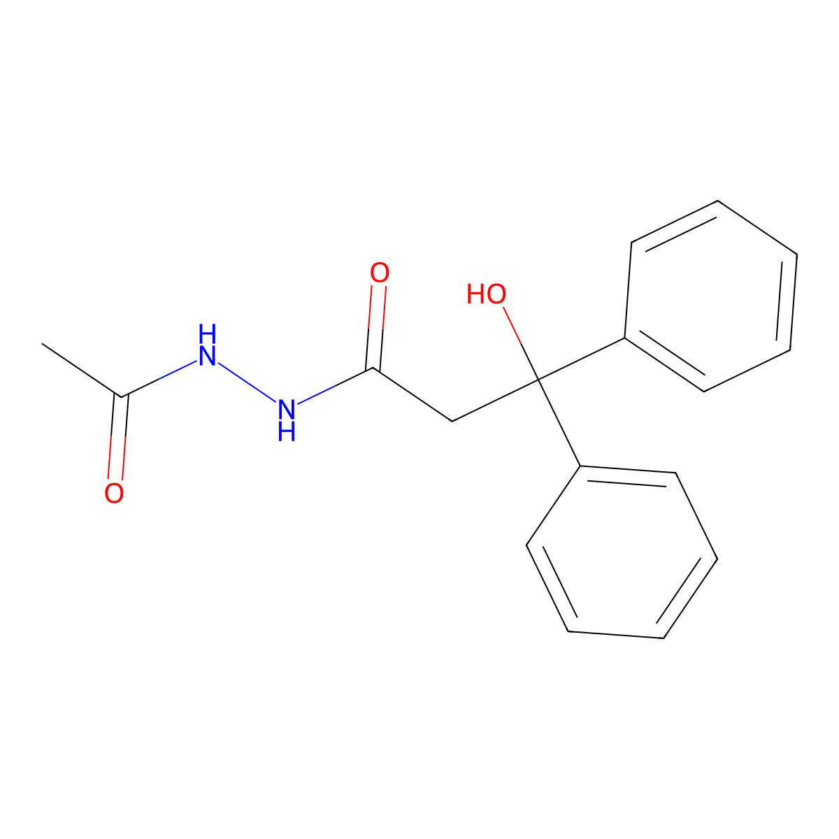 Diphoxazide molecular structure, CAS 511-41-1