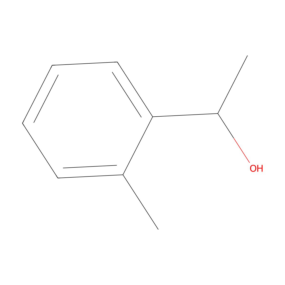 (1S)-1-(2-methylphenyl)ethan-1-ol molecular structure, CAS 51100-05-1