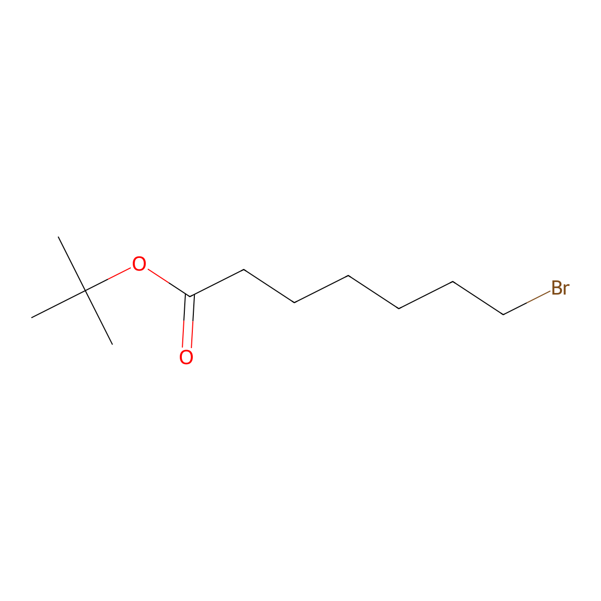 tert-Butyl 7-bromoheptanoate molecular structure, CAS 51100-47-1