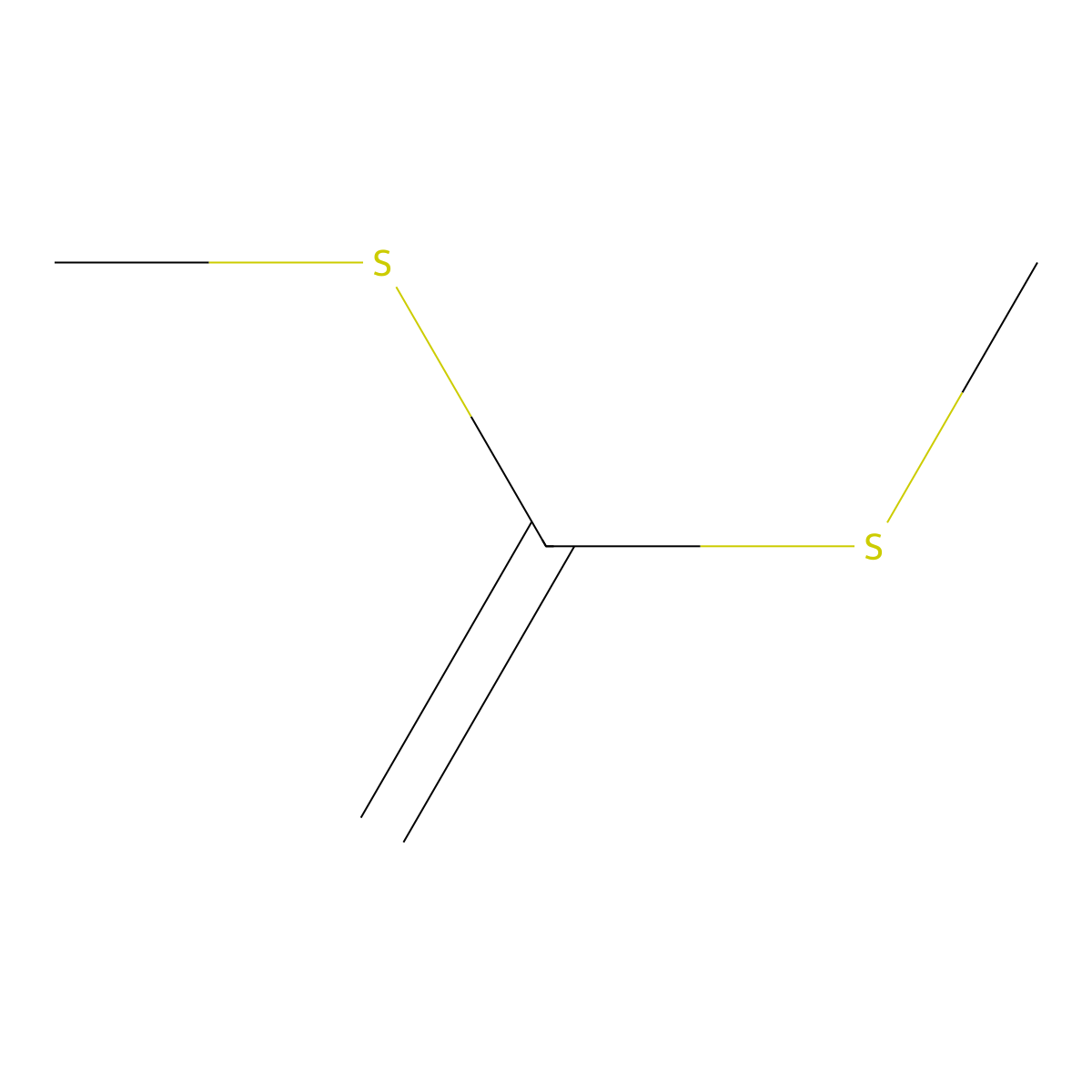 1,1-(Dimethylthio)ethene molecular structure, CAS 51102-74-0