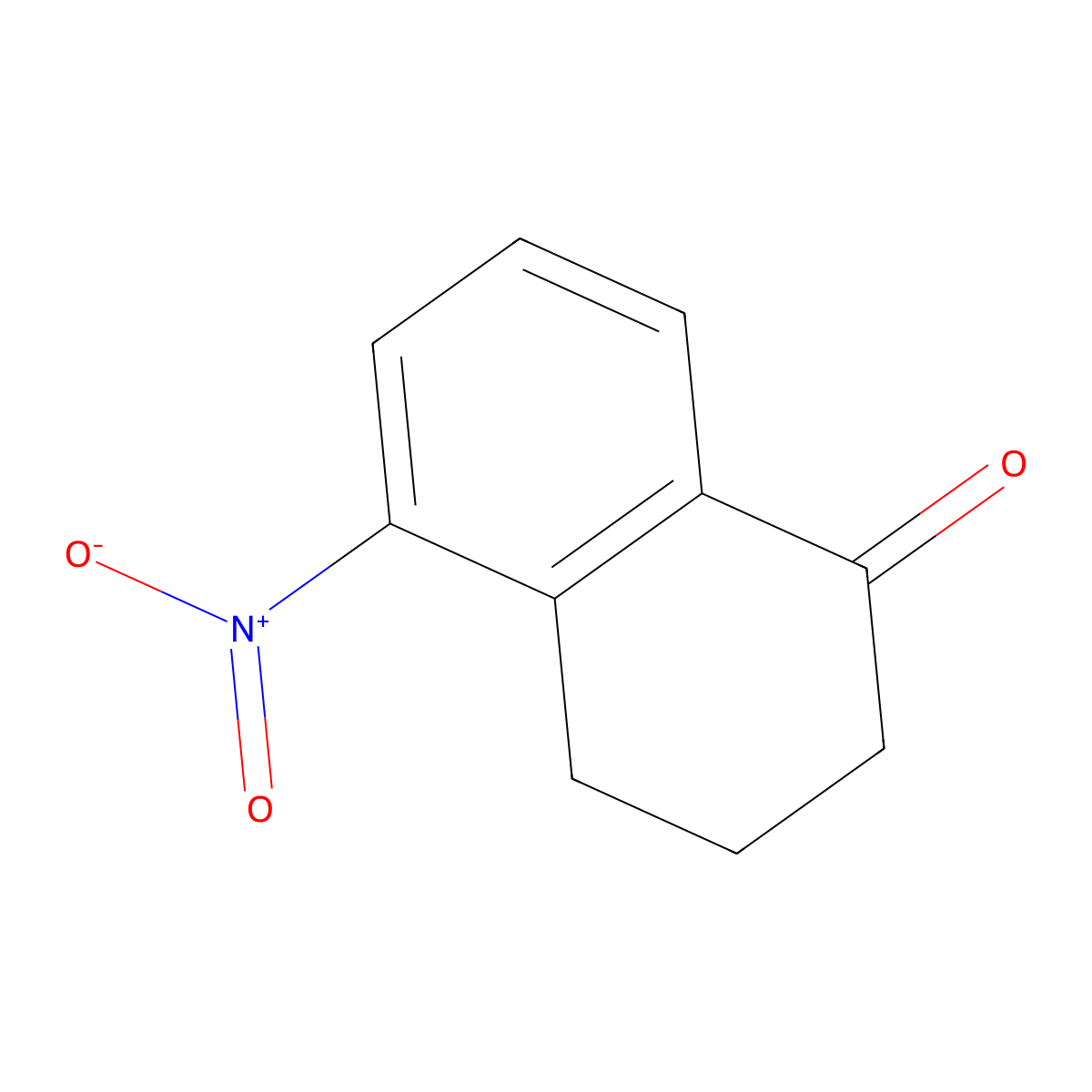 5-Nitro-3,4-dihydronaphthalen-1(2H)-one molecular structure, CAS 51114-73-9