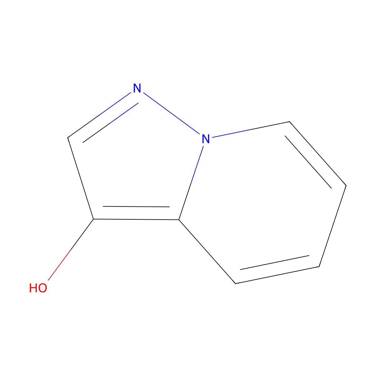 Pyrazolo[1,5-a]pyridin-3-ol molecular structure, CAS 51118-68-4