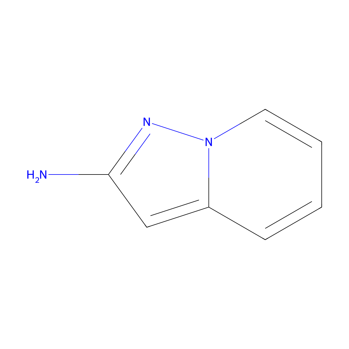Pyrazolo[1,5-a]pyridin-2-amine molecular structure, CAS 51119-05-2