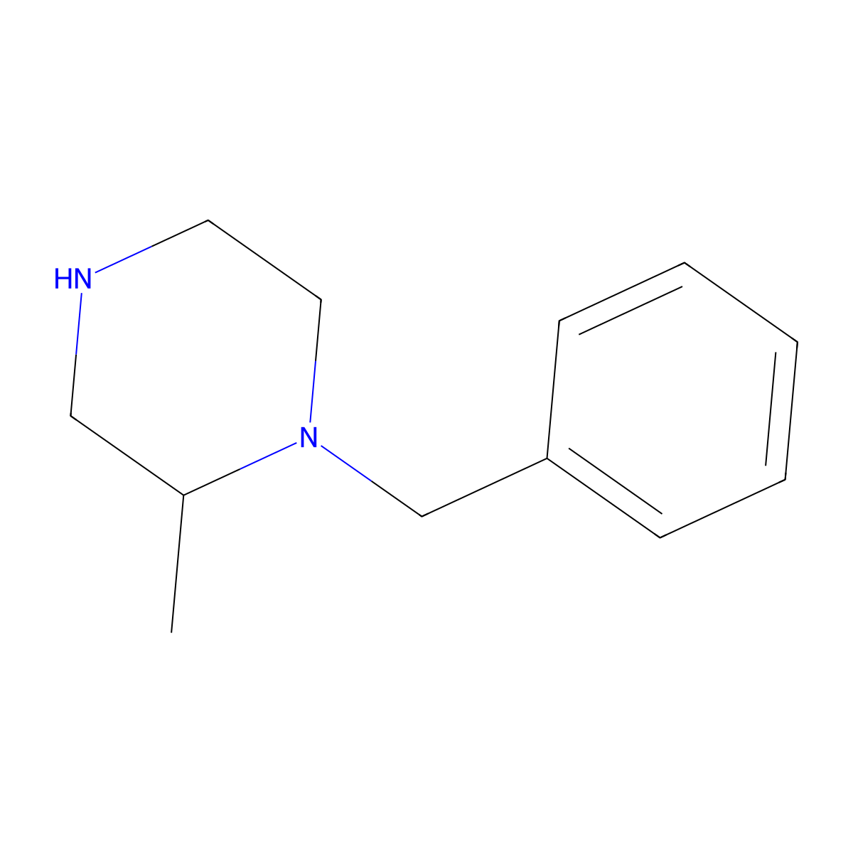 (S)-1-Benzyl-2-methylpiperazine molecular structure, CAS 511254-92-5