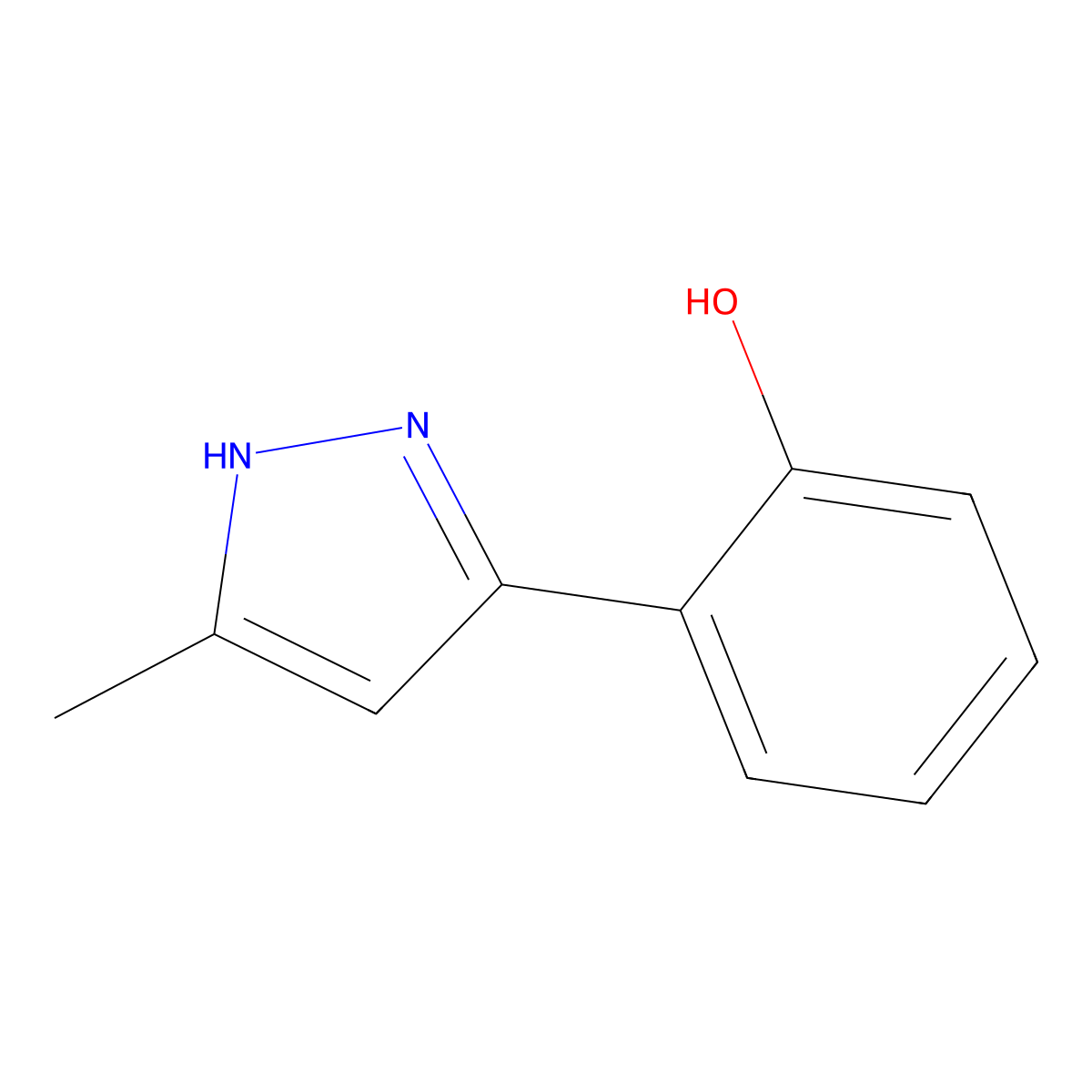 6-(5-Methyl-1,2-dihydro-3H-pyrazol-3-ylidene)cyclohexa-2,4-dien-1-one molecular structure, CAS 51138-46-6