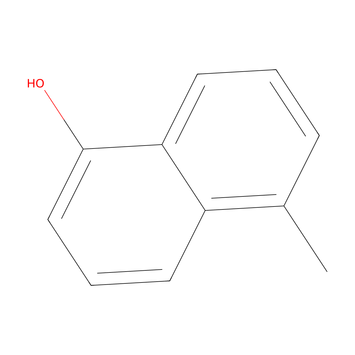 5-Methylnaphthalen-1-ol molecular structure, CAS 51149-87-2
