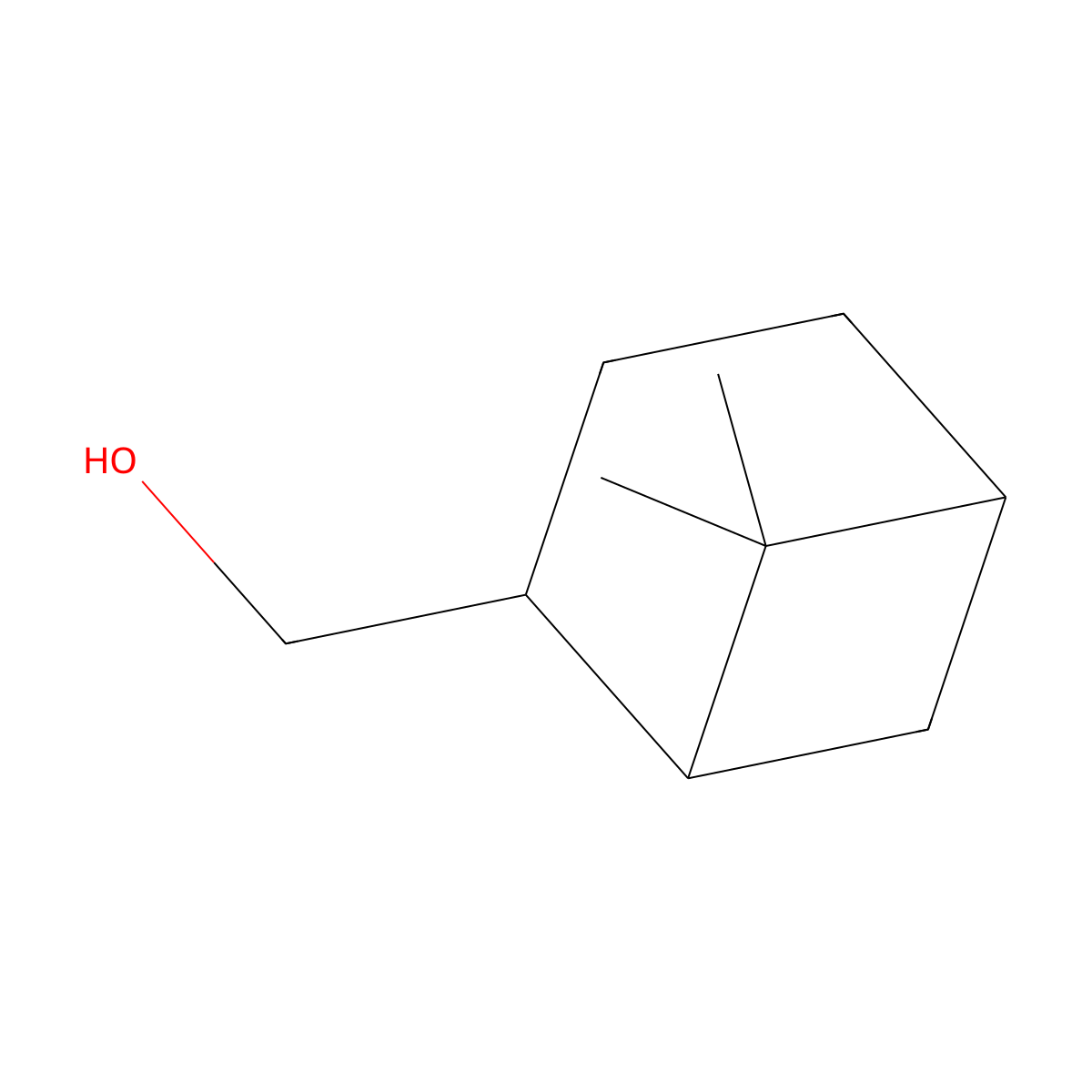 (-)-cis-Myrtanol molecular structure, CAS 51152-12-6