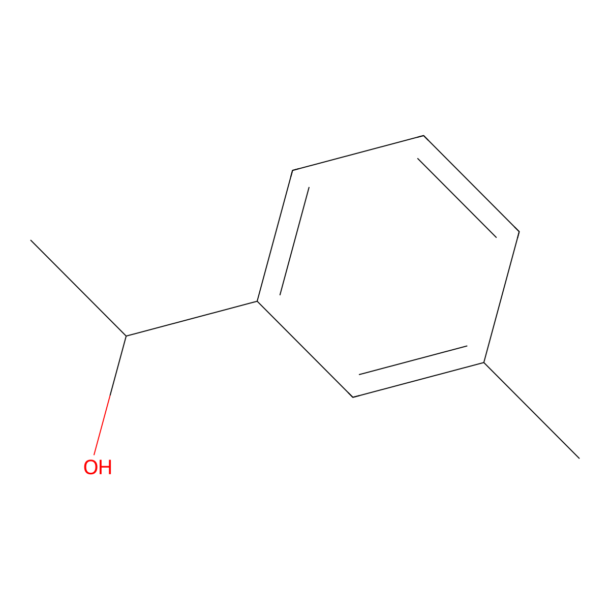 (1S)-1-(3-methylphenyl)ethan-1-ol molecular structure, CAS 51154-53-1