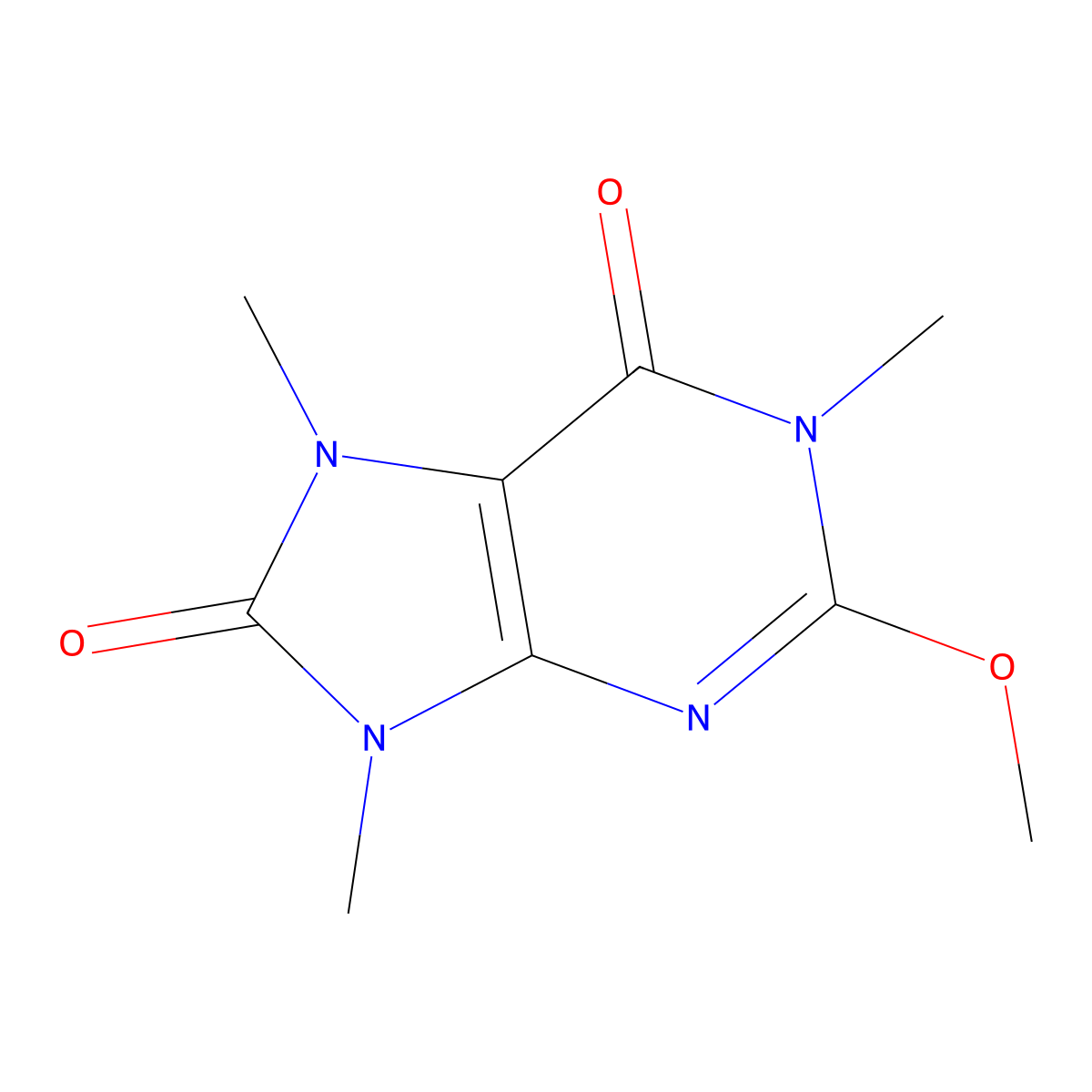 Methylliberine molecular structure, CAS 51168-26-4