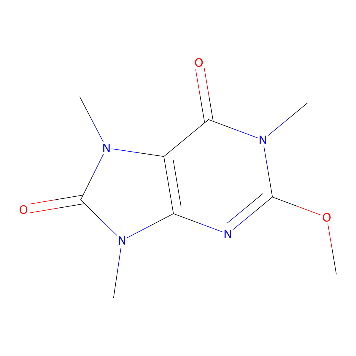 Methylliberine molecular structure, CAS 51168-26-4