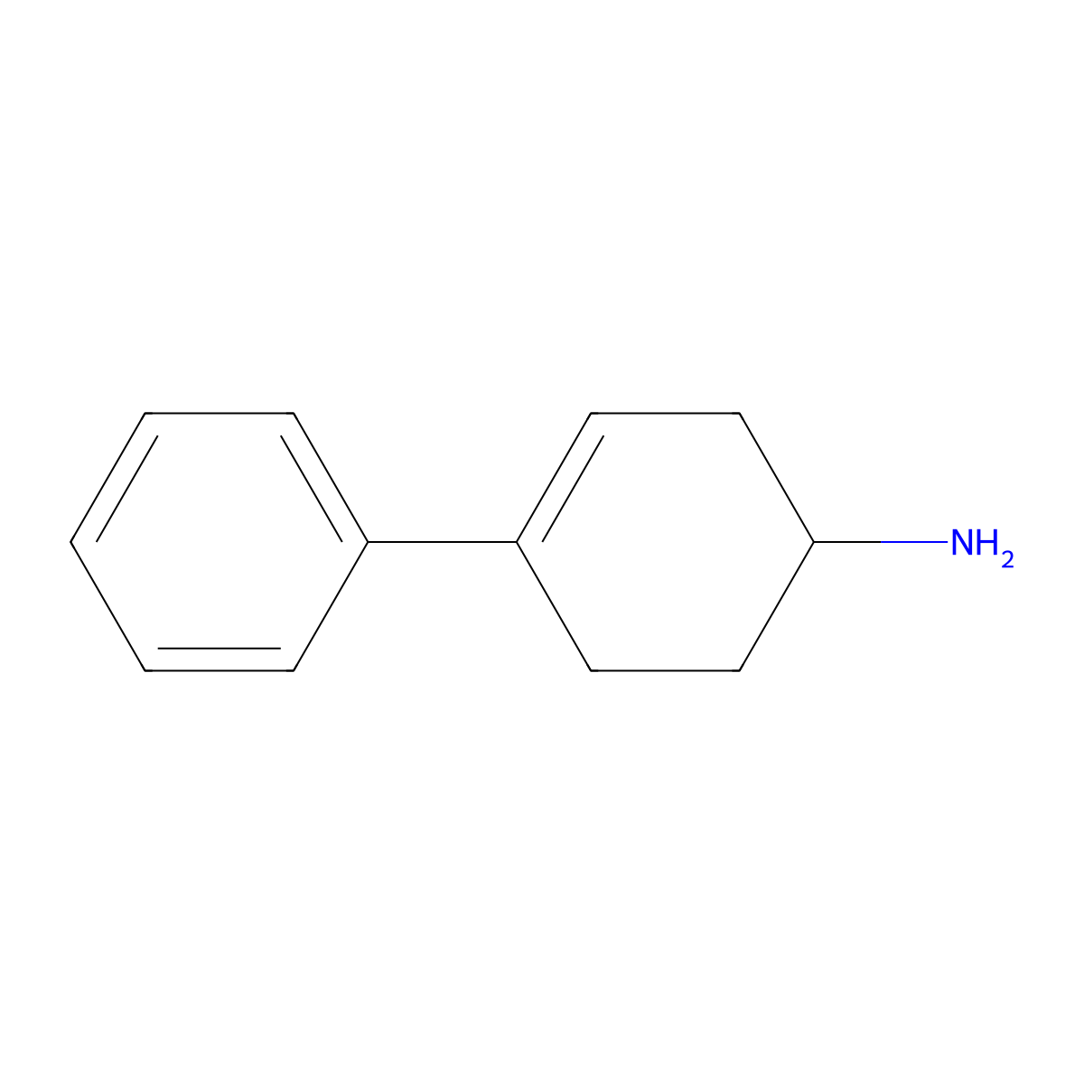 3-Cyclohexen-1-amine, 4-phenyl- molecular structure, CAS 51171-82-5