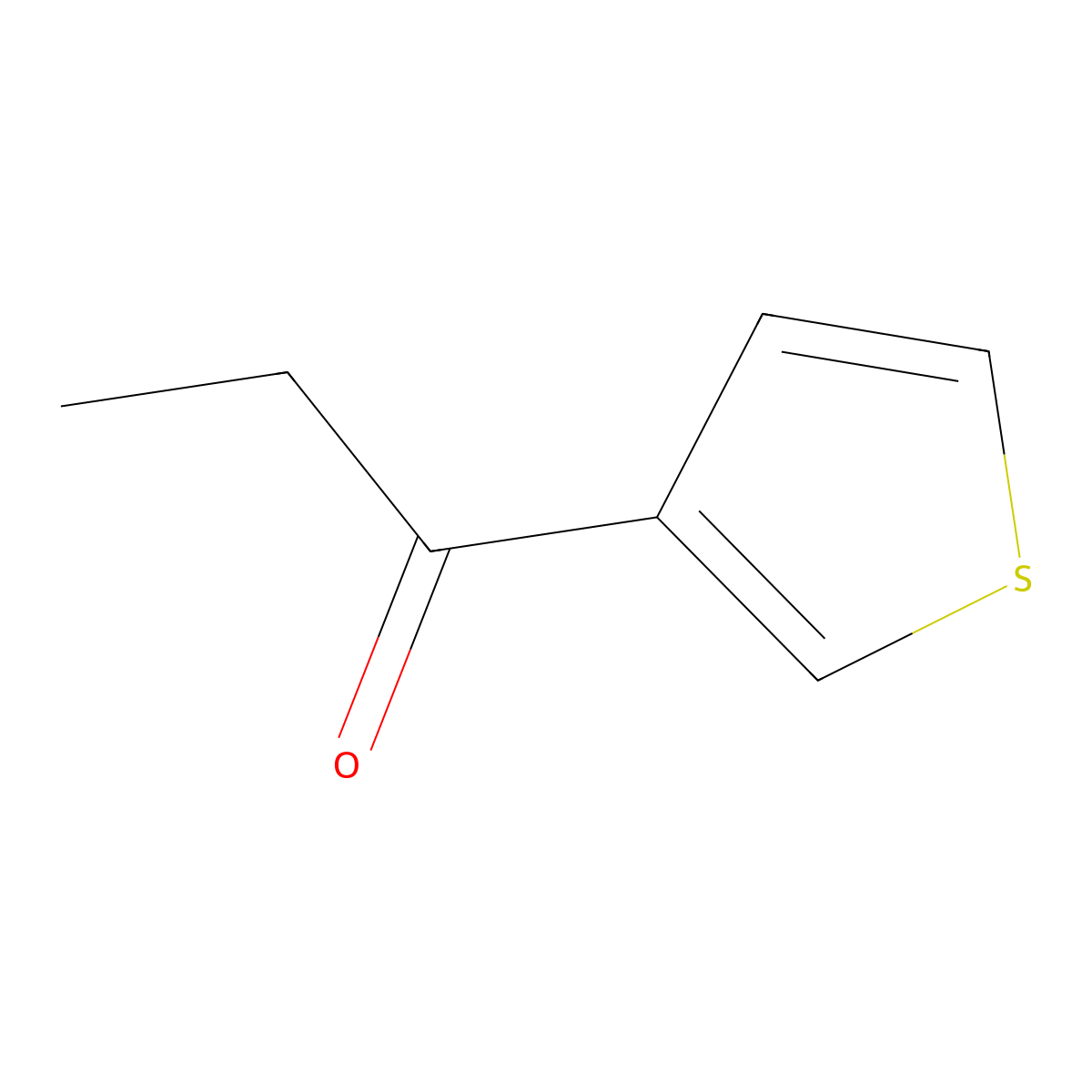 1-(Thiophen-3-yl)propan-1-one molecular structure, CAS 51179-52-3